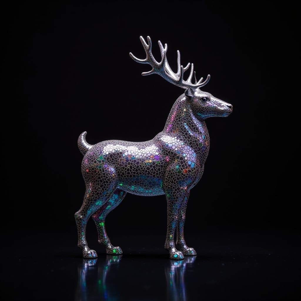 Celestial Mosaic Stag