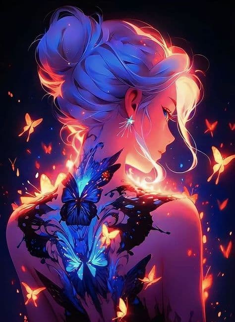 Butterfly Flame Spirit