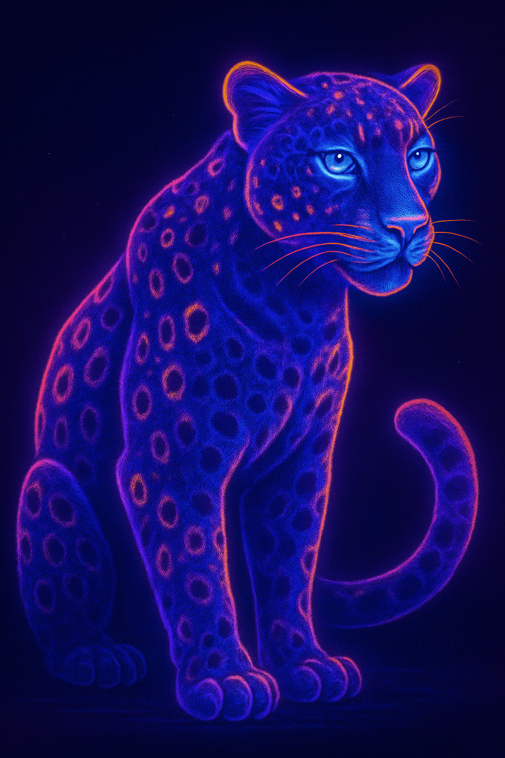 Neon Leopard